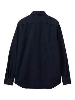 Benetton Cotton Regular Fit Shirt - view 2, Blue