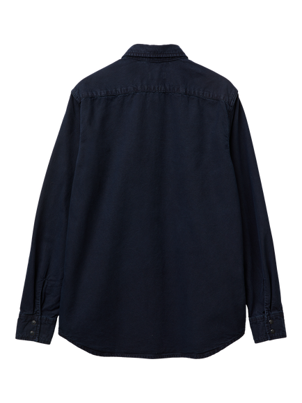 Benetton Cotton Regular Fit Shirt - view 2, Blue