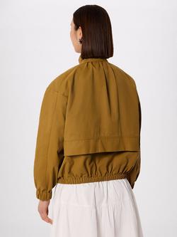 Whistles Wax Coated Bomber Jacket, Neutral - view 2, Neutral