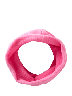 Benetton Kids' Logo Cowl Snood, Pink, Pink