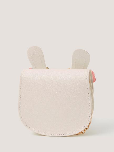 Monsoon Kids' Bunny Flower Crossbody Bag, Multi - view 2, Multi