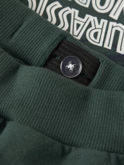 NAME IT Kids' Jurassic World Joggers, Bistro Green - view 2, Bistro Green