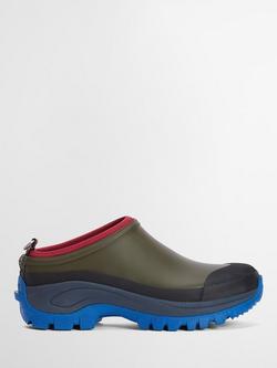 Barbour Paul Smith Loves Barbour Women's Clogs, Green/Multi, Green/Multi