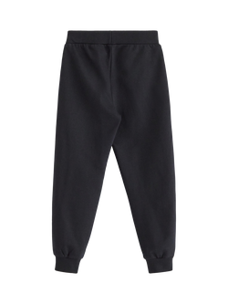 Lindex Kids' Striped Tapered Joggers, Black - view 2, Black