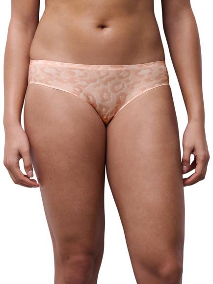 Chantelle Soft Stretch Bikini Knickers, Leo Blush