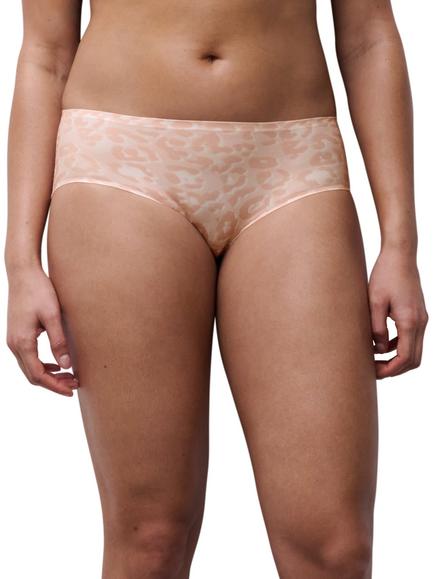 Chantelle Soft Stretch Hipster Knickers, Leo Blush