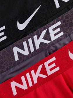 Nike Logo Waistband Trunks, Pack of 3, Multi - view 2, Multi