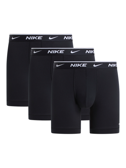 Nike Essential Cotton Stretch Trunks, Pack of 3, Black