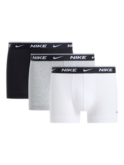 Nike Essential Stretch Cotton Boxers, Pack of 3, Multi, Multi