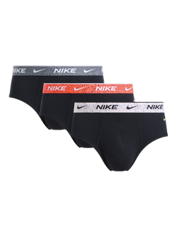 Nike Essential Stretch Cotton Briefs, Pack of 3, Multi, Multi
