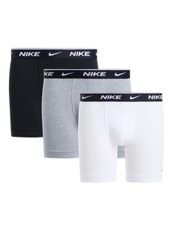 Nike Essential Stretch Cotton Boxers, Pack of 3, Multi, Multi
