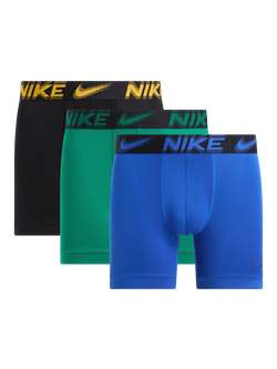 Nike Logo Waistband Boxer Briefs, Pack of 3, Multi, Multi