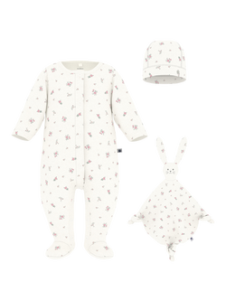 Petit Bateau Baby Newborn Essentials Gift Set, White, White