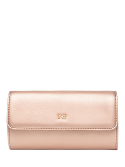 NeroGiardini Giada Clutch Bag, Gold, Gold