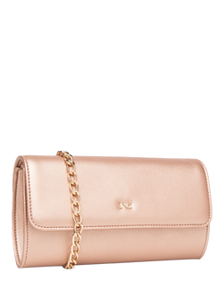 NeroGiardini Giada Clutch Bag, Gold - view 2, Gold