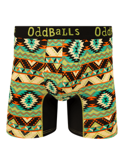 OddBalls Wild West Bamboo Boxer Shorts, Multi, Multi