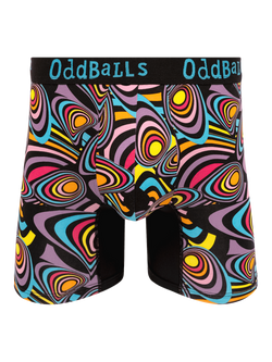 OddBalls UFO Bamboo Boxer Shorts, Multi, Multi