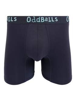OddBalls Bamboo Boxer Shorts, Midnight, Midnight