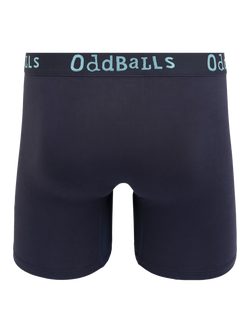 OddBalls Bamboo Boxer Shorts, Midnight - view 2, Midnight