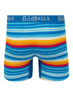 OddBalls Horizon Bamboo Boxer Shorts, Multi - view 2, Multi
