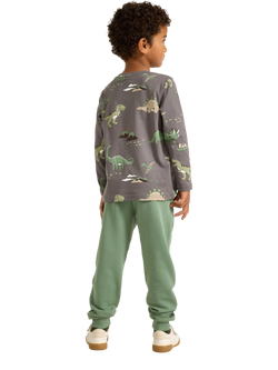 Lindex Kids' Joggers, Khaki - view 2, Khaki