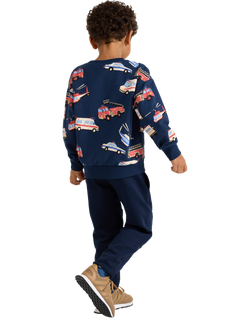 Lindex Kids' Joggers, Navy - view 2, Navy