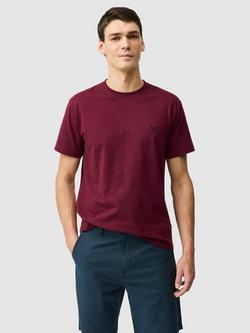 Rodd & Gunn The Gunn Sports Fit Tee 2.0, Oxblood