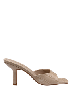 Ravel Birkshaw Stiletto Heel Mule Sandals, Beige