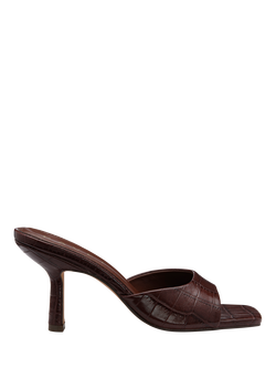 Ravel Birkshaw Stiletto Heel Mule Sandals, Coffee
