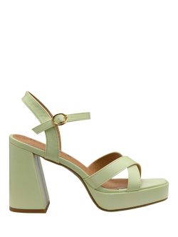 Ravel Farran Block Heel Sandals, Green