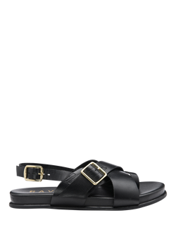 Ravel Ridley Leather Strappy Sandals, Black, Black