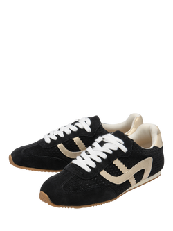 Ravel Lemmel Lace Up Trainers, Black - view 2, Black