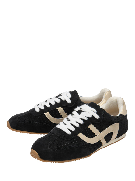 Ravel Lemmel Lace Up Trainers, Black - view 2, Black