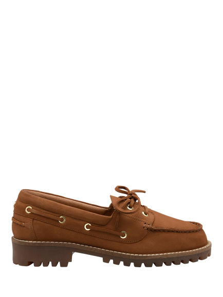 Ravel Norham Leather Loafers, Caramel