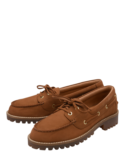 Ravel Norham Leather Loafers - view 2, Caramel