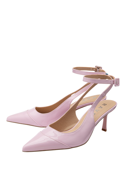 Ravel Catrine Slingback Court Shoes, Pink - view 2, Pink