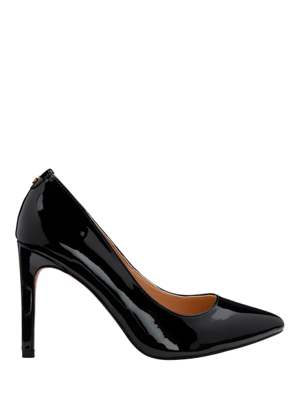Ravel Edson Stiletto Heel Court Shoes, Black, Black