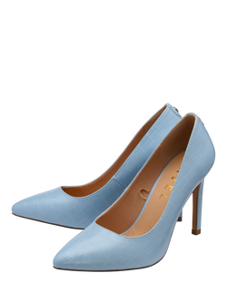 Ravel Edson Stiletto Heel Court Shoes - view 2, Blue