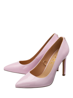 Ravel Edson Stiletto Heel Court Shoes, Pink - view 2, Pink
