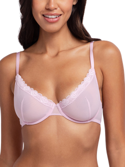 Dorina Misha Full Coverage Bra, Pack of 2, Pink/Black, Pink/Black