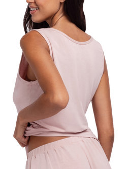 Dorina Celeste Pyjama Top, Pink - view 2, Pink