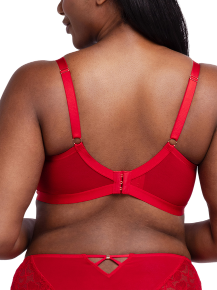 Dorina Jemma Full Cup Bra, Red - view 2, Red