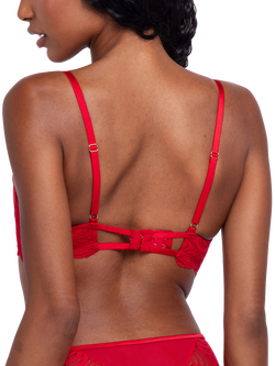 Dorina Amar Padded Demi Bra, Red - view 2, Red