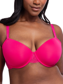 Dorina Willa Padded Demi Bra, Pink, Pink