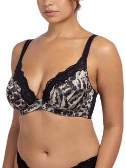 Dorina Origins Print Non Padded Full Coverage Bra, Black/Multi, Black/Multi