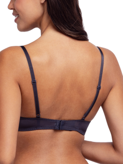 Dorina Madison Padded Plunge Bra, Grey - view 2, Grey