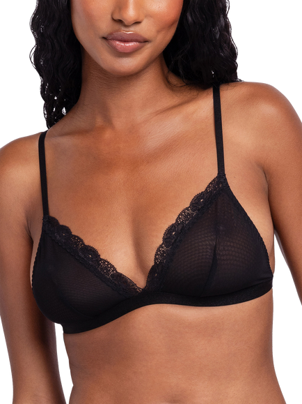 Dorina Misha Non Padded Bralette, Black