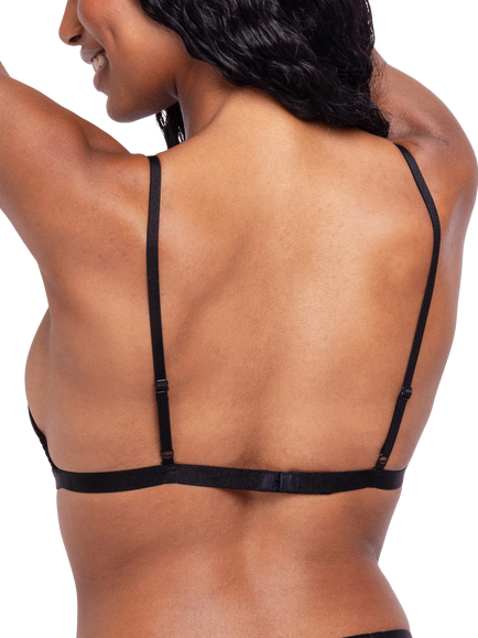 Dorina Misha Non Padded Bralette - view 2, Black