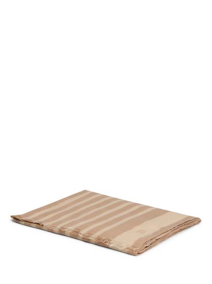 Tommy Hilfiger Elevated Logo Scarf, Natural Beige - view 2, Natural Beige