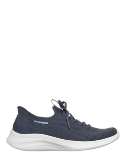 Skechers Hands Free Slip-ins: Ultra Flex 4.0 Trainers, Navy